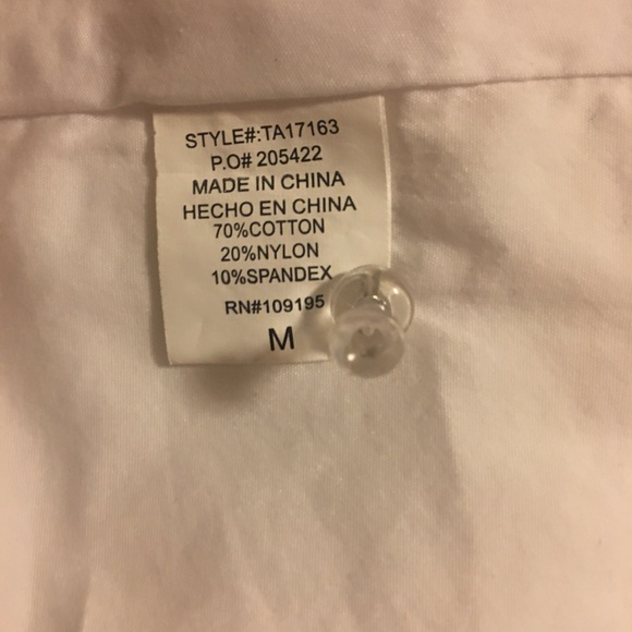 Medium white cotton tank top - Picture 7 of 8